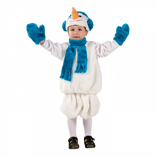 Детский карнавальный костюм «Снеговик»